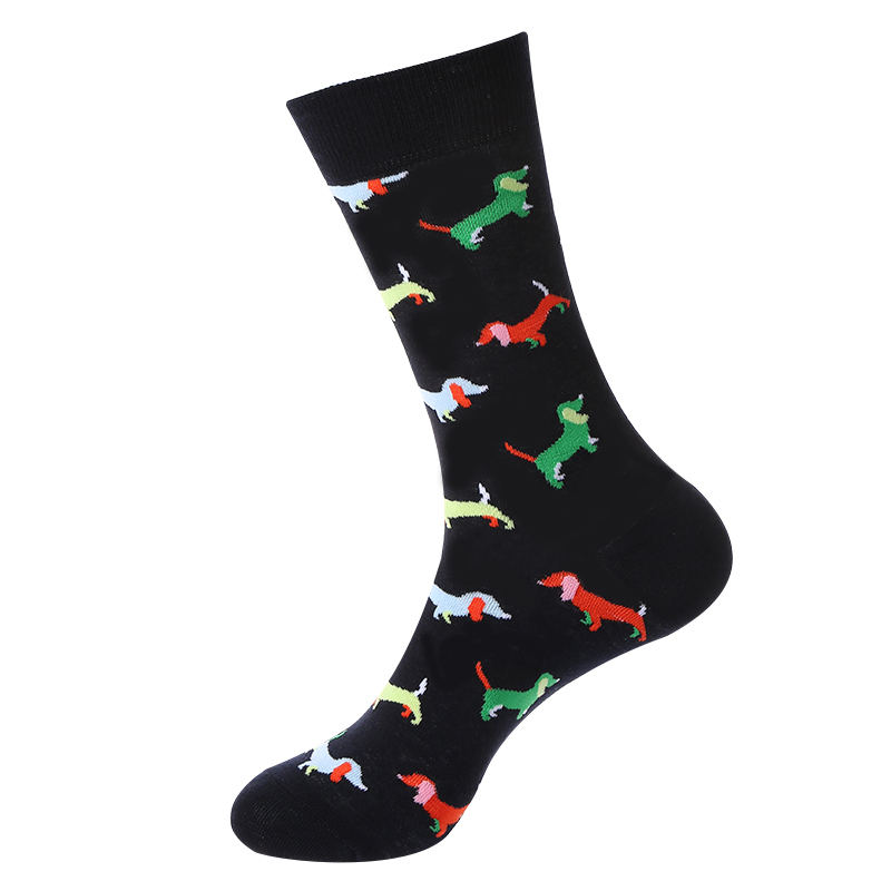 Jacquard hip-hop style street fashion socks