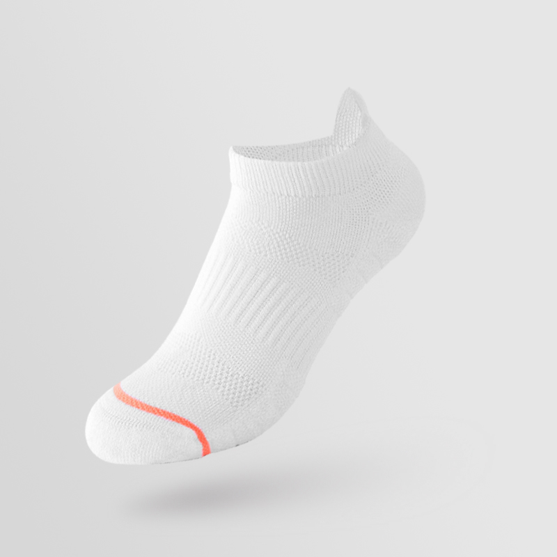 Solid color ordinary sports boat socks