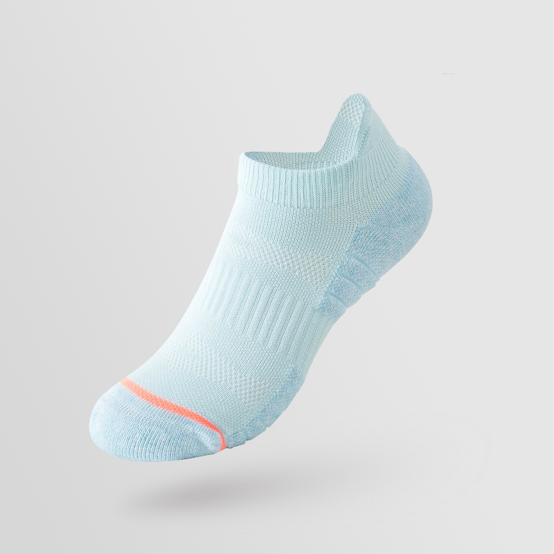 Solid color ordinary sports boat socks