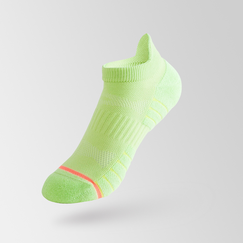 Solid color ordinary sports boat socks