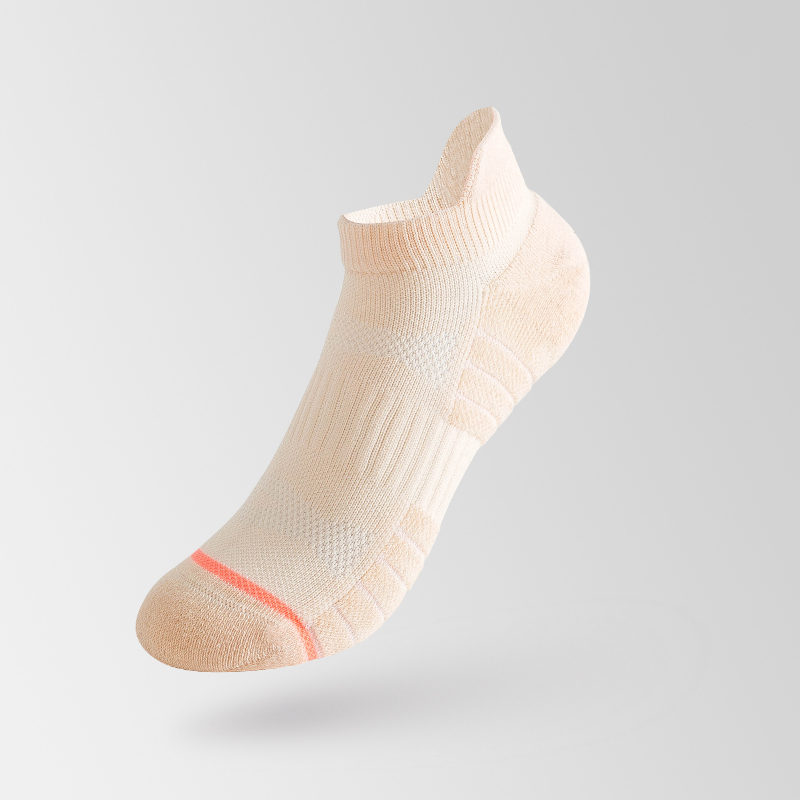 Solid color ordinary sports boat socks