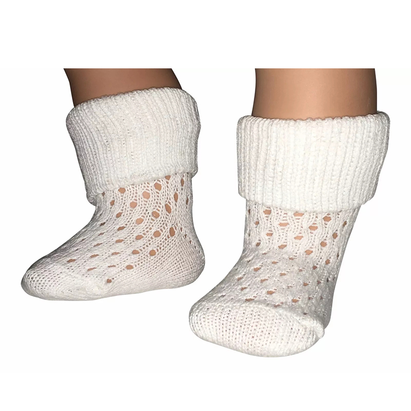 Large mesh hollow baby socks