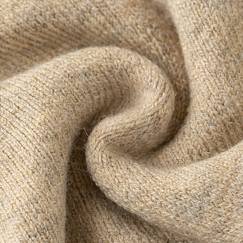 Double-layered warm wool socks