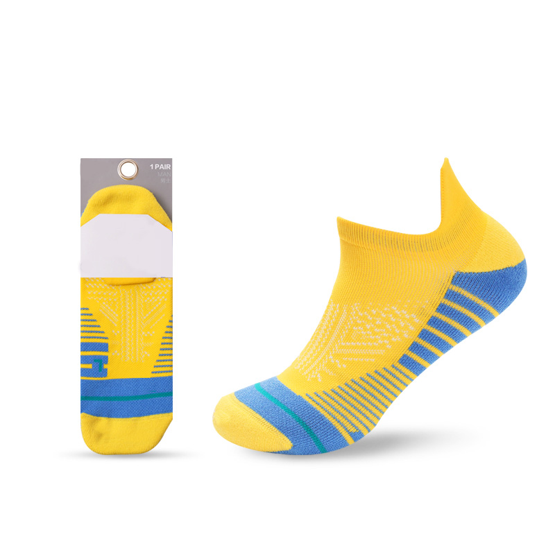 Small ear outdoor sports brushed half terry boat socks