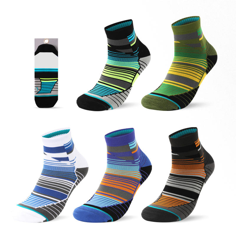 Short-tube outdoor sports fleece socks