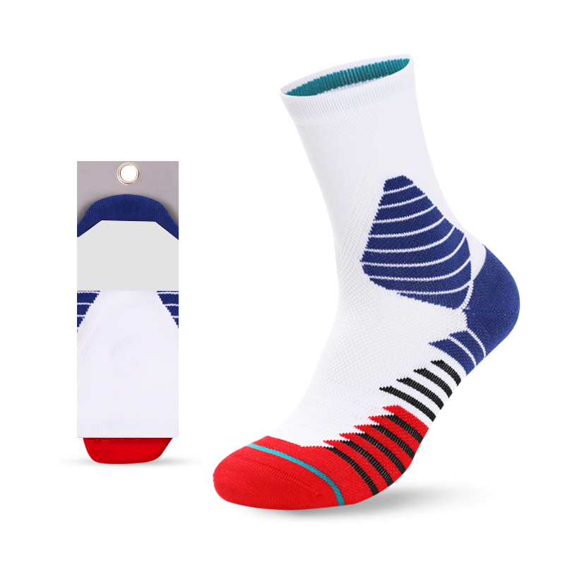 Basketball quick-drying non-slip breathable terry socks