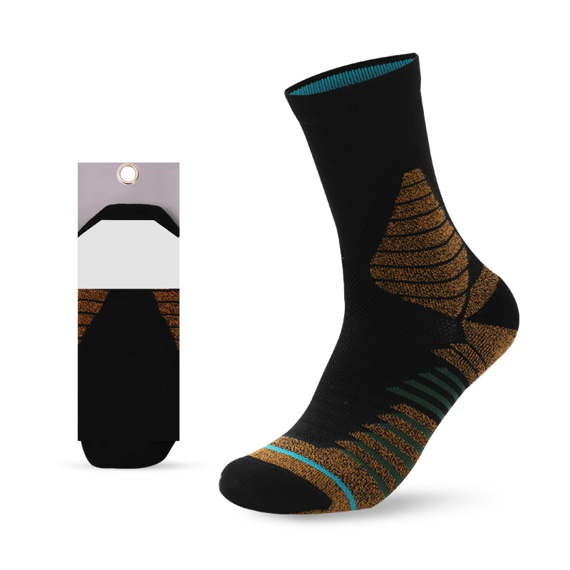 Basketball quick-drying non-slip breathable terry socks