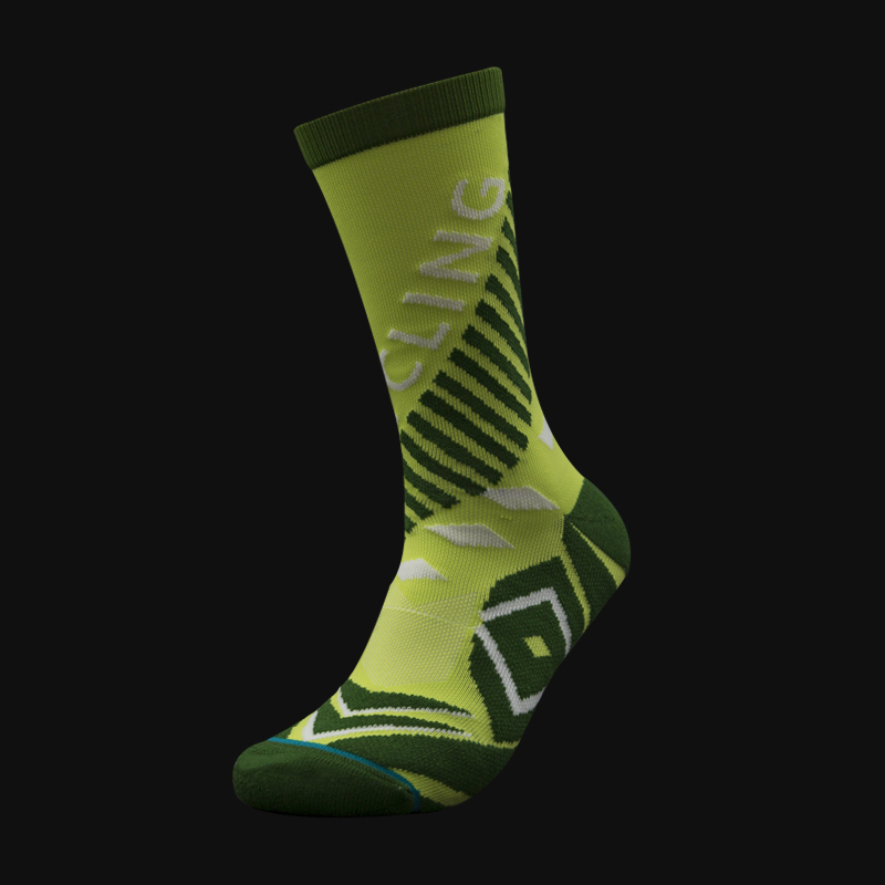 Outdoor cycling pressure nylon jacquard socks