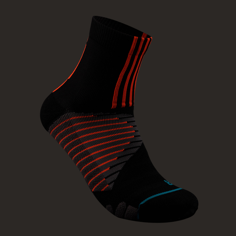 Outdoor running compression terry socks