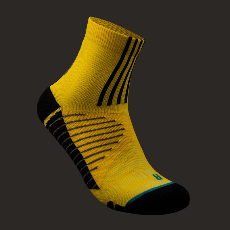 Outdoor running compression terry socks