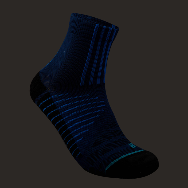 Outdoor running compression terry socks