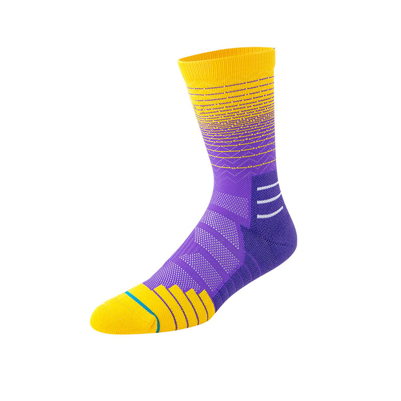 Basketball quick dry nylon terry socks