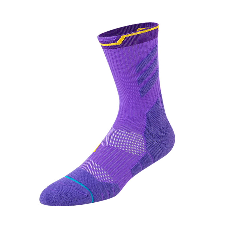 Quick dry breathable basketball terry sports socks