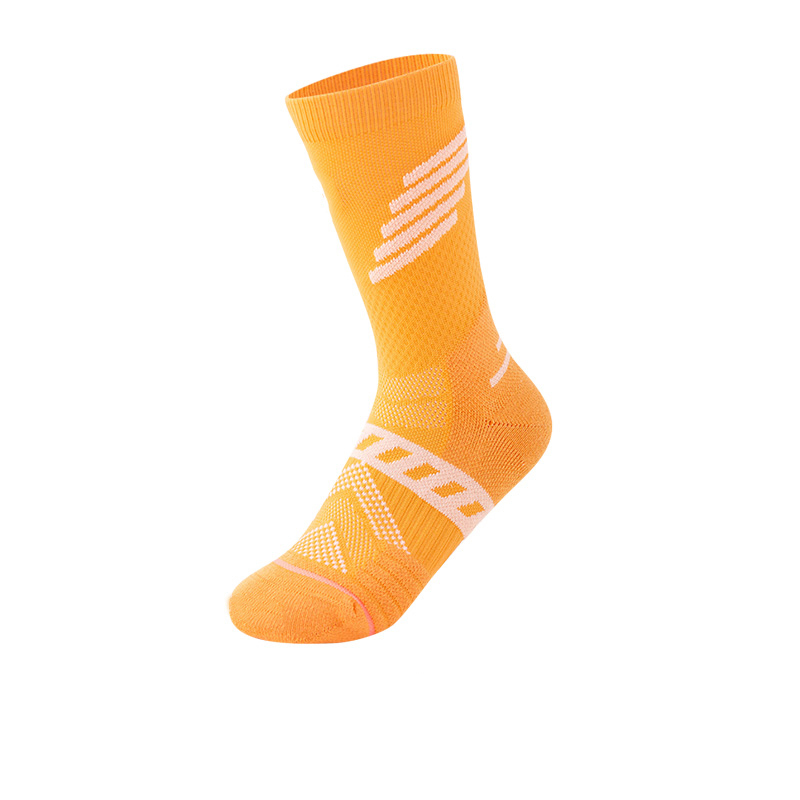 Nylon terry basketball socks