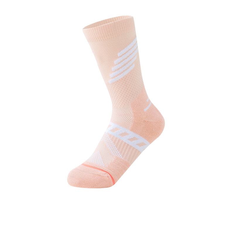 Nylon terry basketball socks