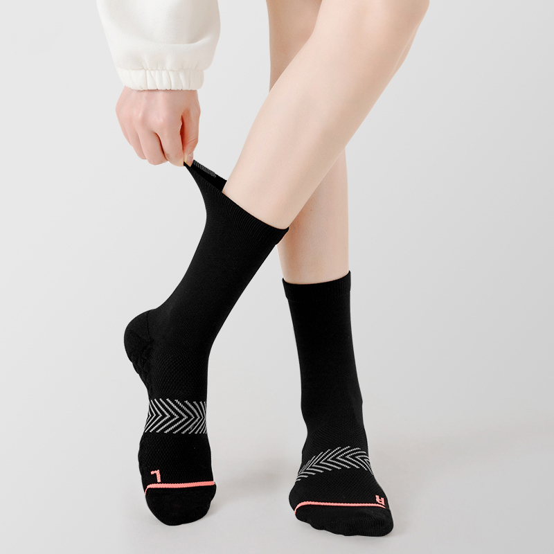 Outdoor cycling mesh instep quick-drying compression socks